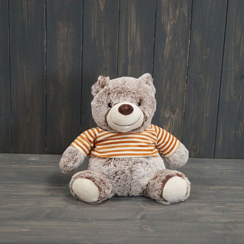 Sitting up Bear Wearing a Jumper Doorstop detail page